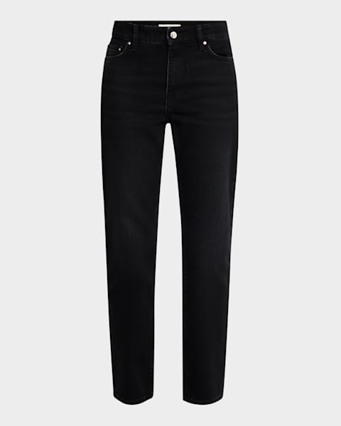 MOUSSY VINTAGE Trigg Straight Low-Rise Jeans | Neiman Marcus