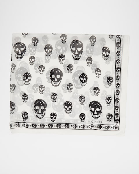 Journey Paisley Silk Twill Scarf 