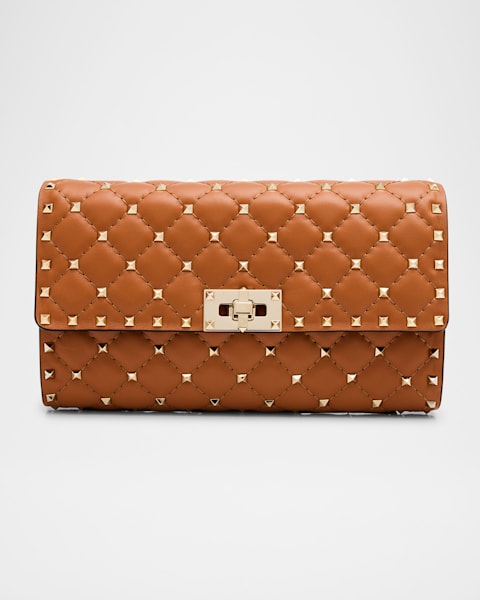 【VALENTINO】Medium Shoulder Bag Qui Valentino Garavani Rockstud Medium Shoulder Bag - Bergdorf
