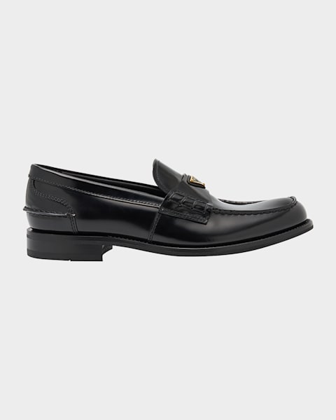 Versace Men's Croc-Stamped Loafers | Neiman Marcus