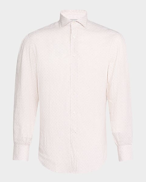 シャツ BRUNELLO CUCINELLI LINEN SHIRT Brunello Cucinelli Men's Linen Sport Shirt | Neiman Marcus