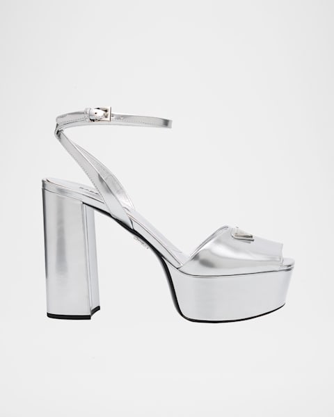 Sundance 140mm Metallic Platform Sandals, Gold
