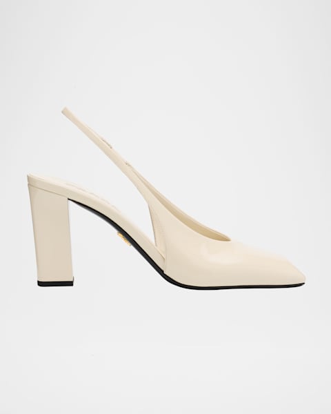 Miu Miu Patent Buckle-Trio Slingback Pumps | Neiman Marcus Miu Miu Patent Buckle-Trio Slingback Pumps | Neiman Marcus