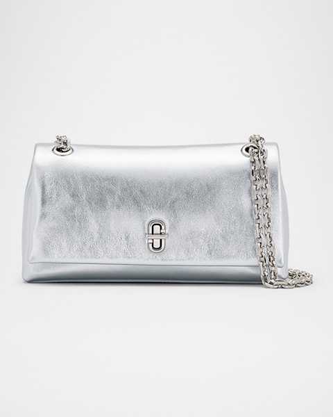 Jimmy Choo Bing Crystal-Embellished Wallet with Chain