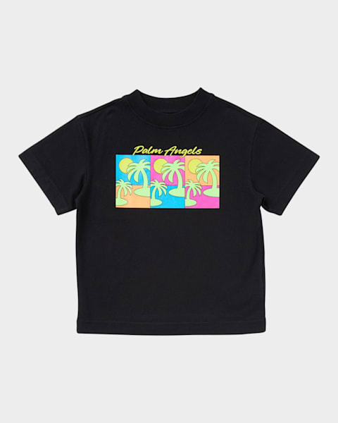 Palm Angels Boy's Logo-Print Classic T-Shirt, Size 4-12