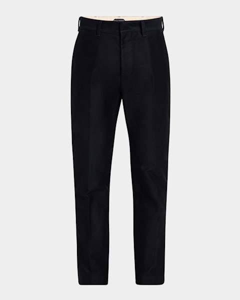 【関税＆送料込み】Tom Ford 'Moleskin' Pants TOM FORD Straight-Leg Cotton-Blend Moleskin Trousers for Men
