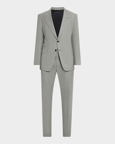 TOM FORD Men's O'Connor Solid Wool Suit | Neiman Marcus