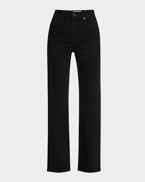 THE ROW Landais Mid-Rise Straight-Leg Jeans | Neiman Marcus