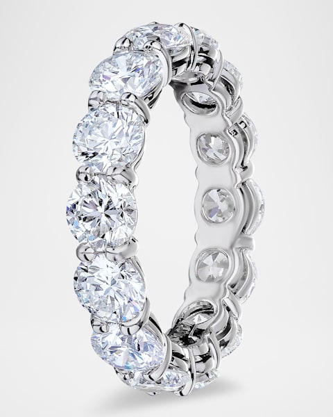 Platinum Radiant Cut Diamond Ring, 7.52tcw (Size 6.5)