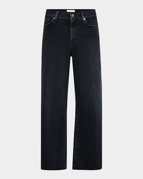 Le Palazzo Cropped Jeans 