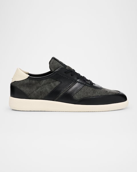 Giuseppe Zanotti Men's GZ 94 Crystal Leather Low Top
