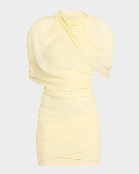 Cotton Short-Sleeve Dress
