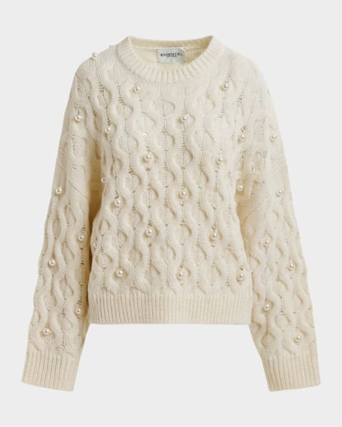 Camden Embellished Turtleneck Sweater