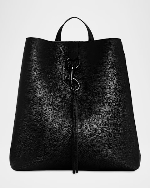 Rebecca Minkoff Jumbo Julian Leather Backpack | Neiman Marcus