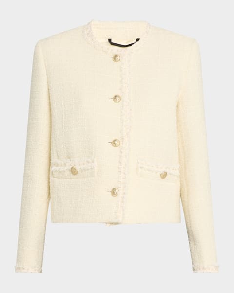 【関税＆送料込み】Max Mara Strenna - Technical Mesh Boxy J Boxy jacket in technical mesh, black | 