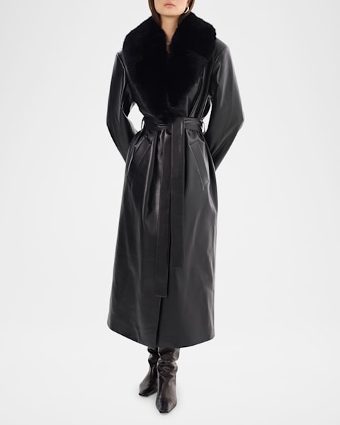 Marni Printed Straight Duster Coat | Neiman Marcus