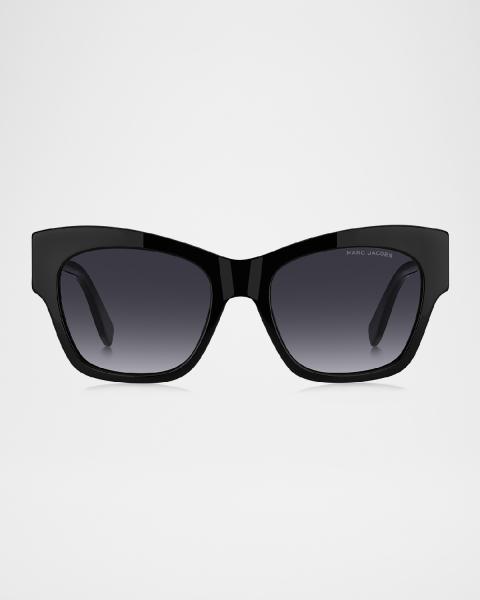 Marc Jacobs Acetate Square Sunglasses | Neiman Marcus display picture 1