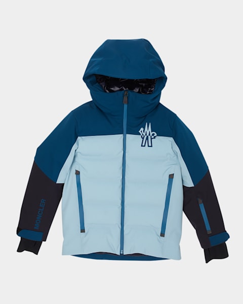 Moncler Girl's Moka Long Puffer Coat, Size 8-14 | Neiman Marcus Moncler Girl's Moka Long Puffer Coat, Size 8-14 | Neiman Marcus