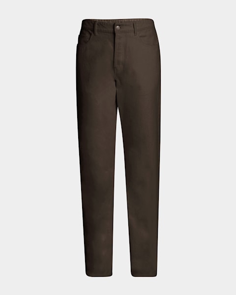 Balenciaga Denim Straight Fit Pants | Neiman Marcus