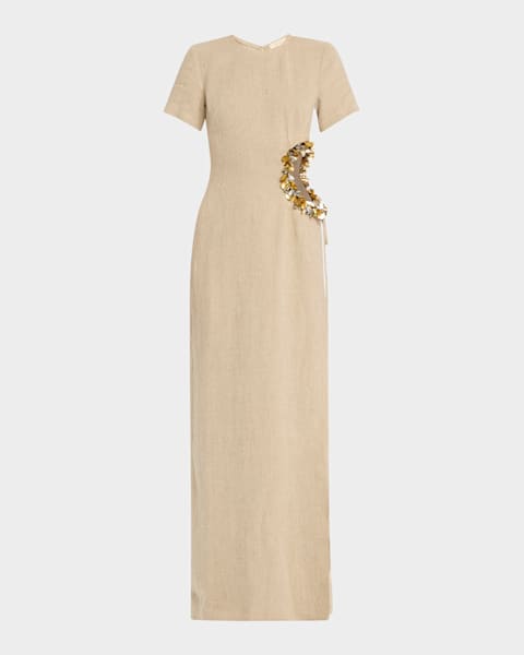 amur gold dress Belle Gown main image 0