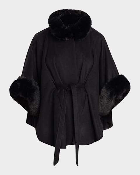 Men's Cashmere Vintage Check Rectangle Scarf