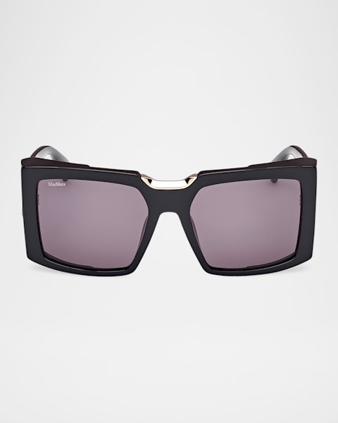 Max Mara Brown Acetate Glasses (Frames) main image 1