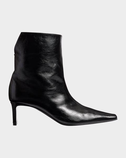 Gucci Donna 80MM Leather Ankle Boots | Neiman Marcus
