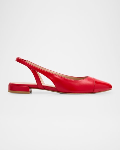 サンダル・ミュール Carel OCEANO SLINGBACK Oceano - Beige and black leather slingback | Carel Paris