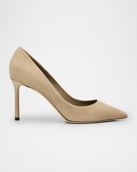 Jimmy Choo Romy 60mm Leather Pumps | Neiman Marcus