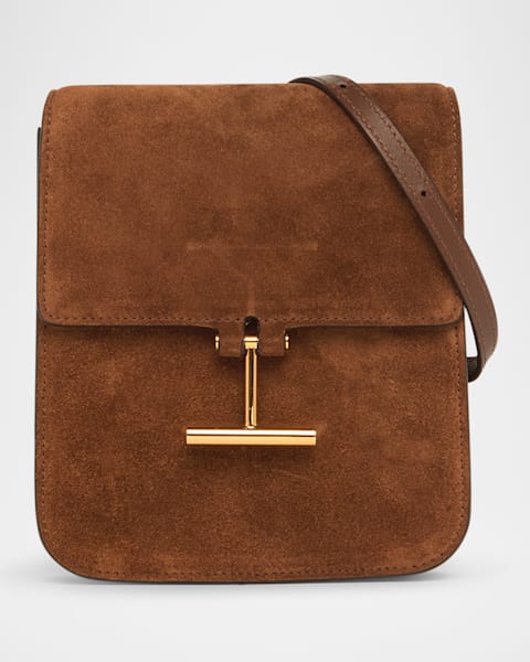 【関税＆送料込み】Tom Ford Grained Leather Crossbody Bag TOM FORD Tara Large Crossbody in Grained Leather with