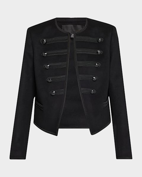 【送料&関税込】Khaite Crittan Jacket Crittan Jacket in Black – KHAITE