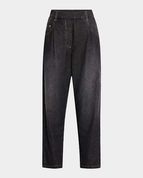 Brunello Cucinelli Straight Leg Jeans | Neiman Marcus