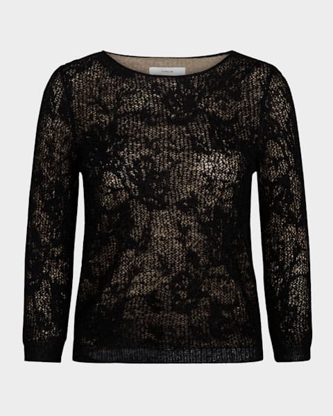 MAX MARA｜ROUND NECK KNITS (NOVELLA (11941078 001 / 1194 Max Mara Novella Sweater | Neutrals | FARFETCH