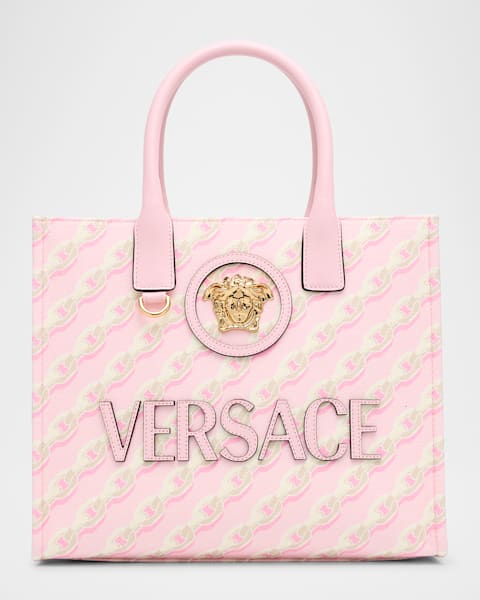 Versace Medusa 95 Small Leather Tote Bag | Neiman Marcus