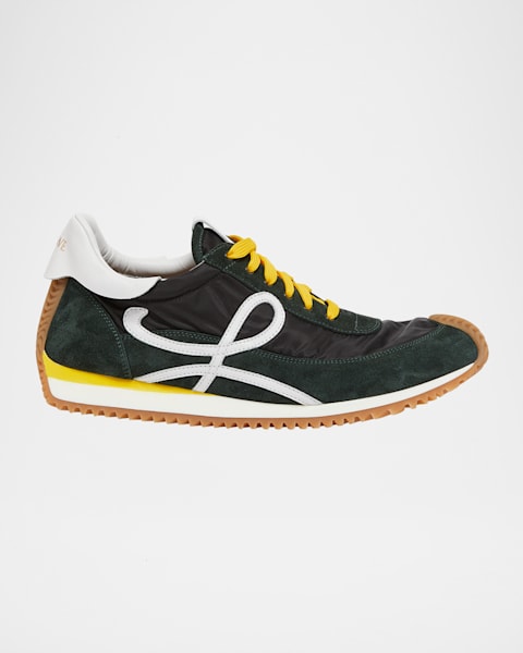 LOEWE ♦ 25SS Flow Runner 2.0 in nylon and suede Flow Runner 2.0 in nylon and suede Beige - LOEWE