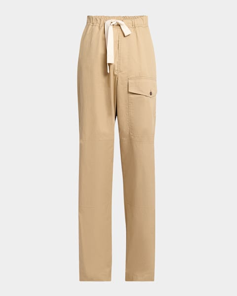 Dries Van Noten Men's Panrom Pleated Stripe Pants | Neiman