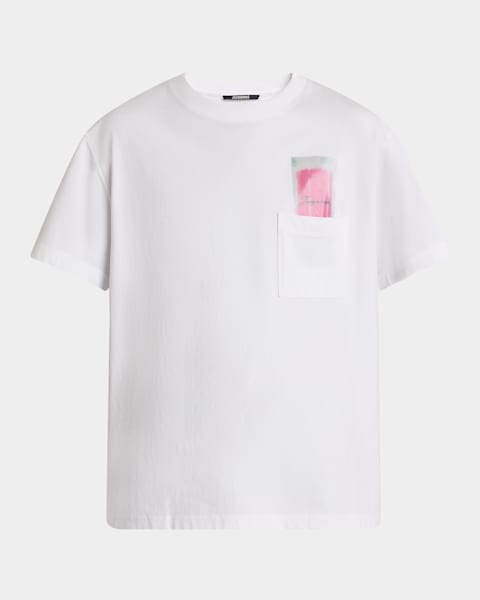 【Dolce&Gabbana】 ”Italian holiday ”Tシャツ（ホワイト） Dolce&Gabbana Men's Italian Holiday Graphic T-Shirt | Neiman
