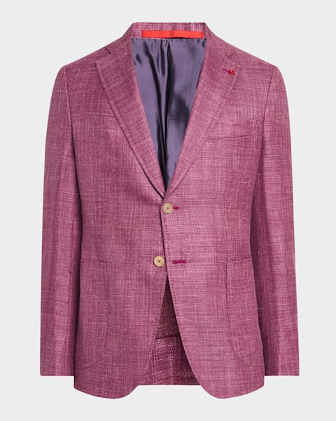Isaia Men's Cortina Wool Blazer | Neiman Marcus