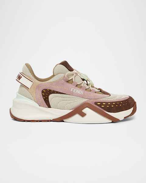Fendi Match FF Platform Sneakers | Neiman Marcus