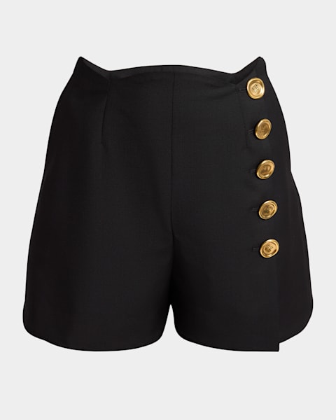 Etro Paisley Silk Shorts | Neiman Marcus