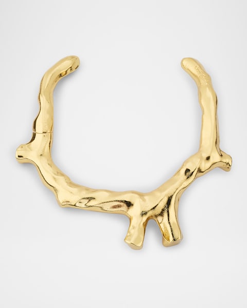 Cult Gaia Inara Choker Necklace in Antique Silver main image 1