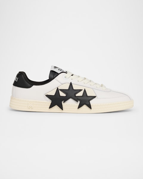 Stars Low-Top Canvas Platform Sneakers