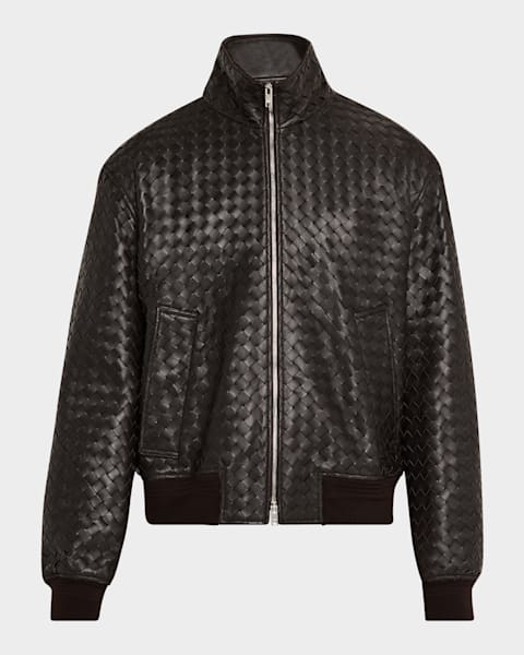 Bottega Veneta Men's Padded Nylon Tech Jacket | Neiman Marcus Bottega Veneta Men's Padded Nylon Tech Jacket | Neiman Marcus