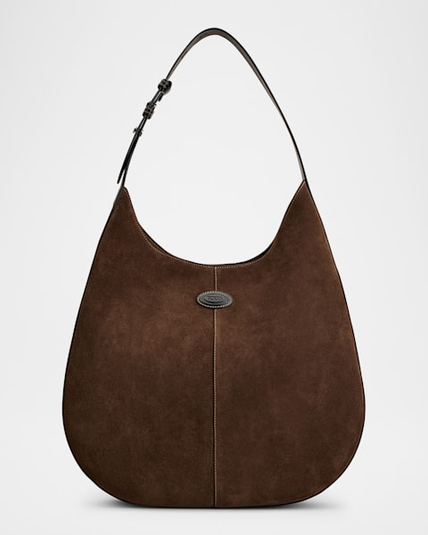 TOD'S＊TIMELESS HOBO BAG SMALL スモールホーボーバッグ＊送込 Tod's T Timeless Hobo Bag | Neutrals | FARFETCH