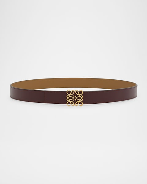 Arrow Reversible Leather Buckle Belt