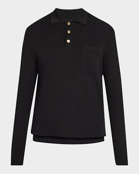 【売り切り御免！】 Shirt Polo Cashmere Hilles Men's Theory | Marcus Neiman トップス