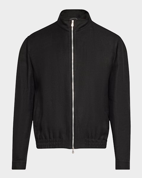 ジャケット・アウター 1998aw prada half zip wool blouson M 1998aw prada half zip wool blouson M