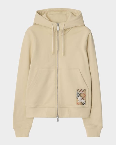 Burberry EKD Logo Wool-Cashmere Crewneck Sweater | Neiman Marcus