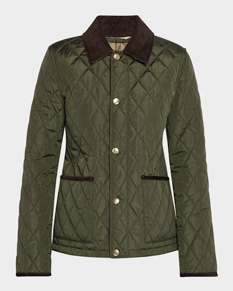BURBERRY｜JACKETS (Check Jacket (8104910)) Burberry Check Jacket | Neutrals | FARFETCH