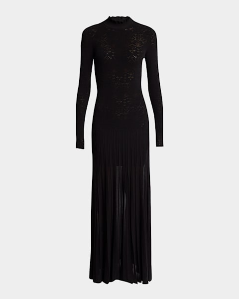 【PROENZA SCHOULER】ワンショルダー マキシワンピース Proenza Schouler Cora One-Shoulder Pleated Crepe Chiffon